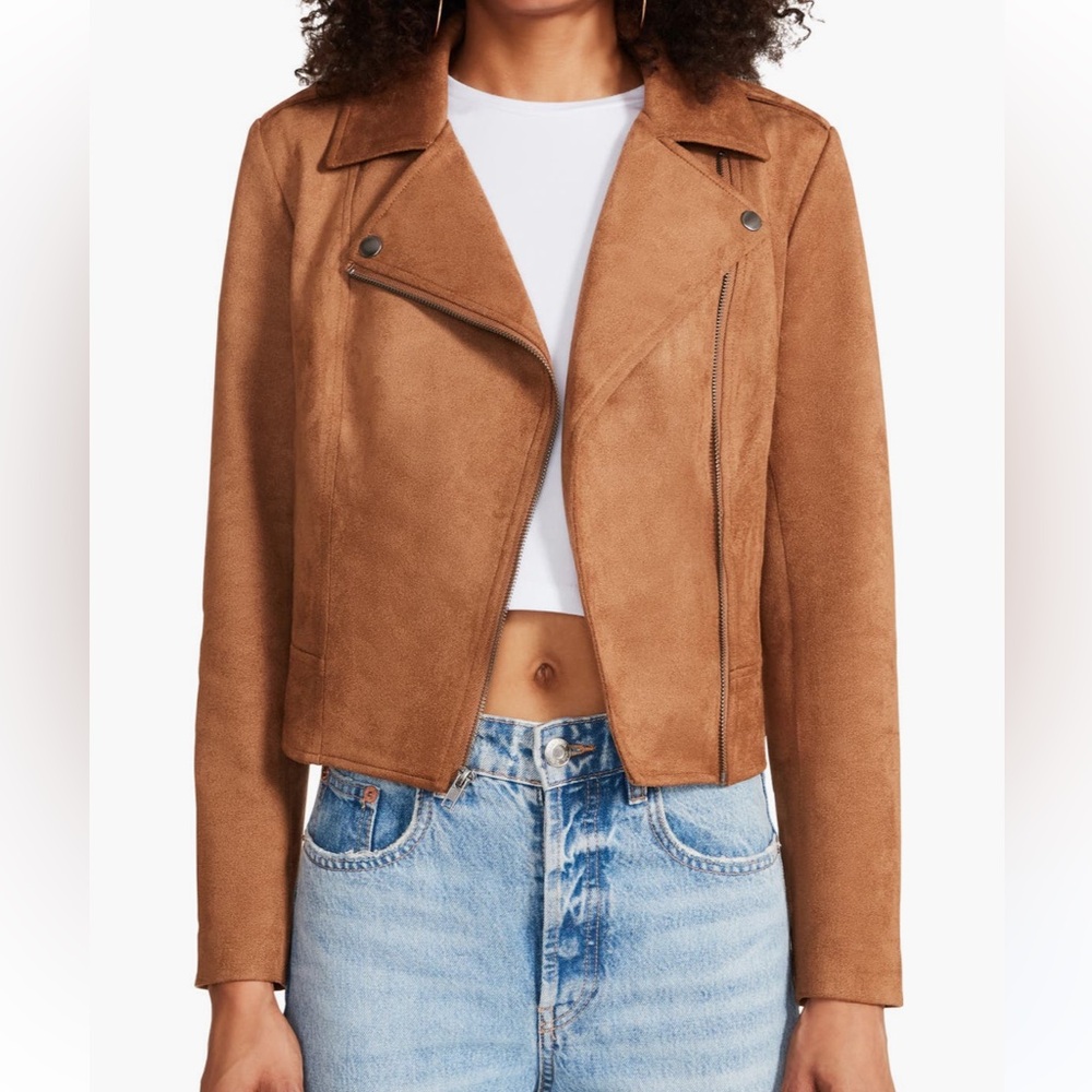 Faux Suede Jacket